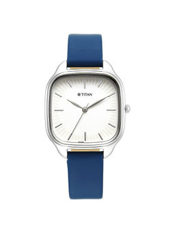 Titan - Women White Square Dial Analog Watch - 2733SL02