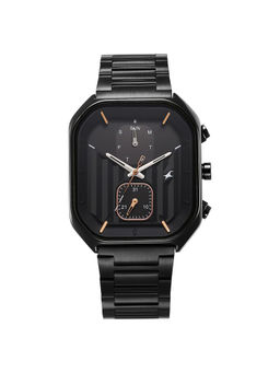 Fastrack - Men Black Square Dial Analog Watch - 3270NM01