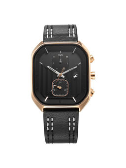 Fastrack - Men Black Square Dial Analog Watch - 3270WL01