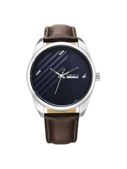 Fastrack - Men Blue Round Dial Analog Watch - 3313SL01
