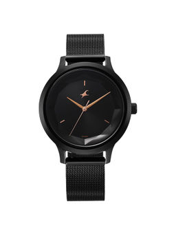 Fastrack - Women Black Round Dial Analog Watch - 6210NM04