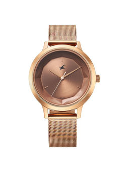Fastrack - Women Rose Gold Round Dial Analog Watch - 6210WM04