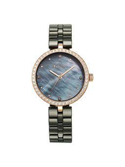 Titan - Women Green Round Dial Analog Watch - 95215KC04