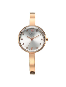 Titan - Women Silver Round Dial Analog Watch - 95271WM02