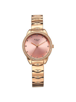 Titan - Women Pink Round Dial Analog Watch - 95281WM01