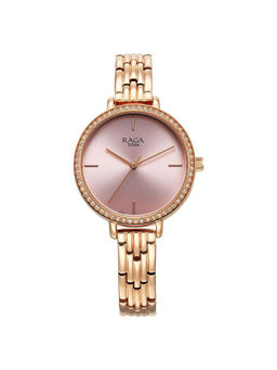 Titan - Women Pink Round Dial Analog Watch - 95286WM01