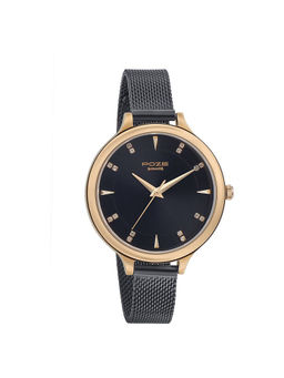 Sonata - Women Black Round Dial Analog Watch - SP80015KM01