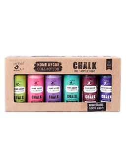 Little Birdie - Home Decor Chalk Paint Kit 6Pcs x 600ml Brights