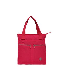 Baomi - CRINKLE Range Fuchsia Red Color Soft Case Nylon Handbag