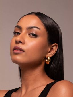 AURA STUDIO - 18K Gold Plated Chunky Hoops