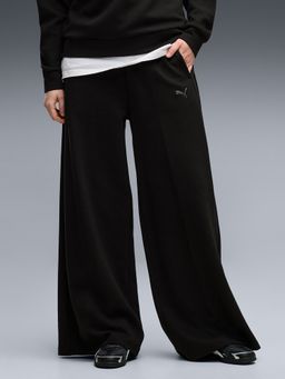 Puma - Class Women Black Relaxed Wide Leg Pants