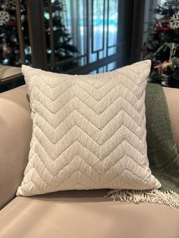 Amaara Home - Quilted Elegance Cushion Cover - Euro Sham