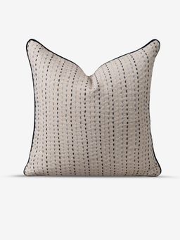 Amaara Home - Stitch Detail Cushion Cover (20x20 inches)