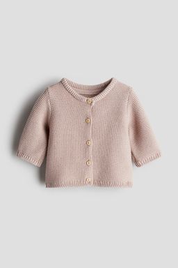 H&M - Boys & Girls Pink Knitted Cardigan
