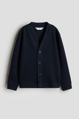 H&M - Boys Blue Waffled Cardigan