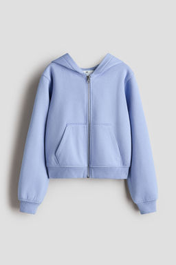 H&M - Girls Blue Zip-Through Hoodie