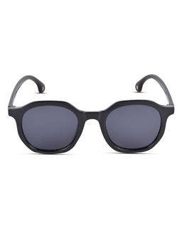 Voyage - Black Round Sunglasses for Unisex (3580MG3742)