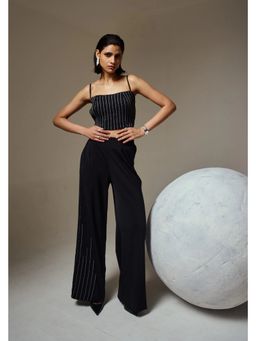 Orthodox - Structured Rhythm Crop Black Top