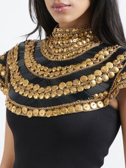 Ozeqo - Women Gold Hayat Overlay