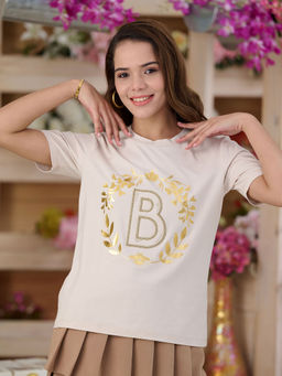 Madame - Bridgerton Crystal Embellished Cotton T-Shirt
