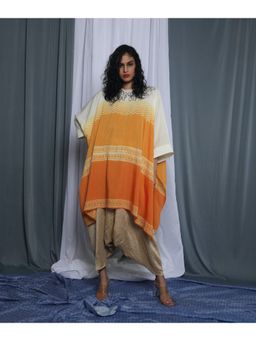Krishna Mehta - Multi-Color Shaded Printed Kaftan