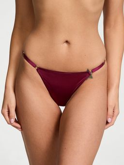 Victoria's Secret - Very Sexy Hardware Adjustable V-String Panty Wine