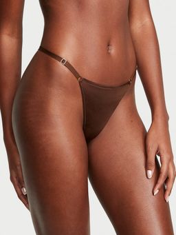 Victoria's Secret - Very Sexy Hardware Adjustable V-String Panty Brown