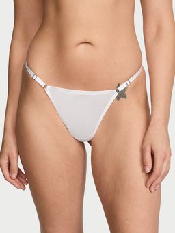 Victoria's Secret - Very Sexy V-Hardware Adjustable V-String Panty White