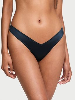 Victoria's Secret - Very Sexy Strappy Back High-Leg Thong Panty Blue