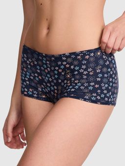 Victoria's Secret - PINK Cotton Boyshort Panty Blue