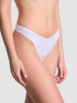 Victoria's Secret - PINK Cotton High-Leg Thong Panty Multi-Color