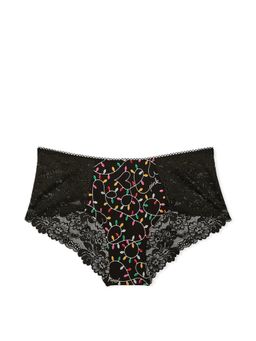 Victoria's Secret - PINK No-Show Cheeky Panty Black