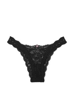 Victoria's Secret - Dream Angels Lace Brazilian Panty Black