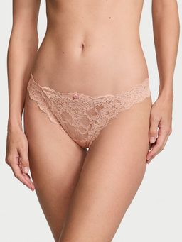 Victoria's Secret - Dream Angels Lace Brazilian Panty Nude