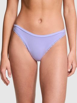 Victoria's Secret - PINK Seamless High-Leg Thong Panty Lavender