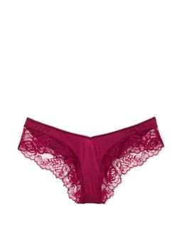 Victoria's Secret - Very Sexy Rose Lace-Trim High-Leg Cheeky Panty Pink