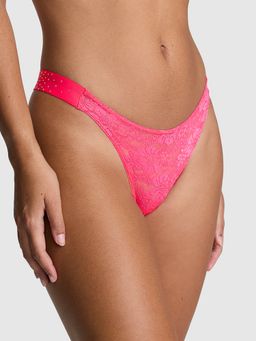 Victoria's Secret - PINK Wink High-Leg Thong Panty Pink