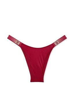 Victoria's Secret - Very Sexy Scattered Shine Strap Brazilian Panty Red
