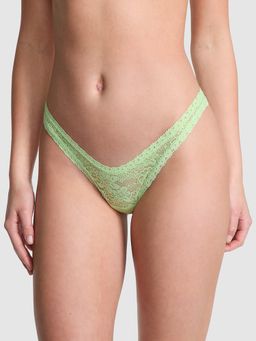 Victoria's Secret - PINK Wink Micro Thong Panty Green