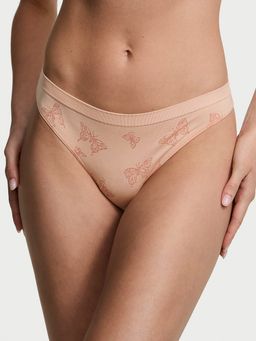 Victoria's Secret - Seamless Thong Panty Beige