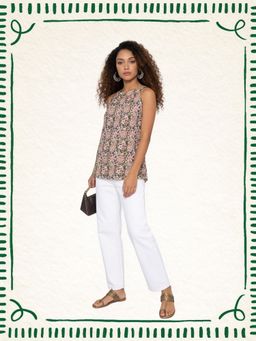 Rangita - Women Purple Printed Tunic