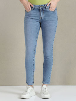 U.S. POLO ASSN. - Skinny Fit Rinsed Blue Jeans