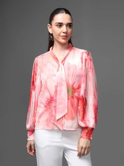 Kazo - Pink Orchid Blouse