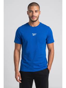 Reebok - Men Blue T Shirt