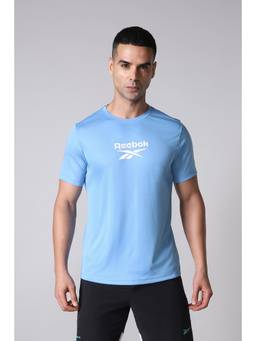 Reebok - Men Blue T Shirt