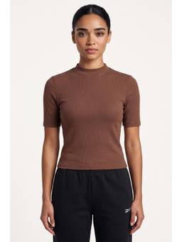 Reebok - Men Brown T-Shirt