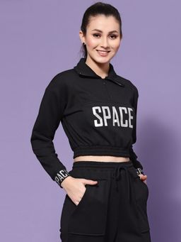 KASSUALLY - Space Print Sweatshirt