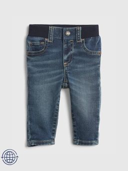 GAP - Kids Blue Slim Fit Mid Wash Jeans