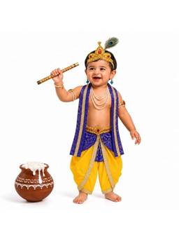 itsmycostume - Krishna Dress Baby Boy Kids