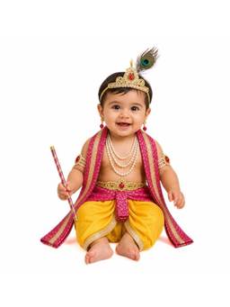 itsmycostume - Krishna Dress Baby Boy Kids